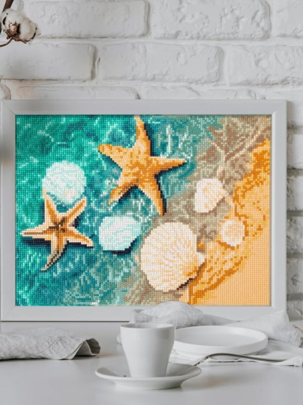 DIAMOND DOTZ® Crystal Shore Special Edition Diamond Painting Kit-NWT
